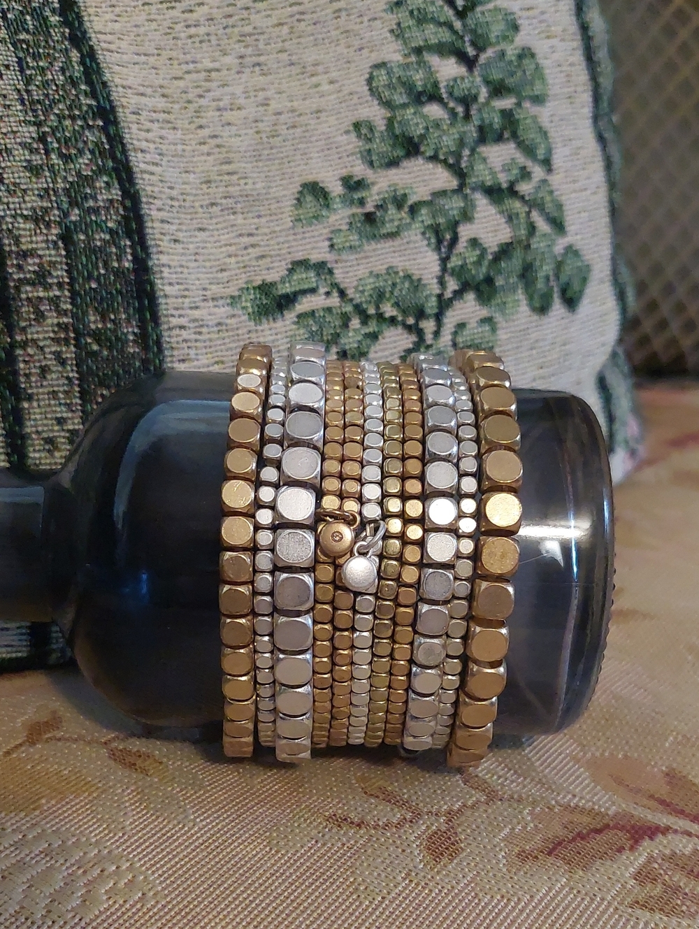 Metallic Stretch Bracelet Set